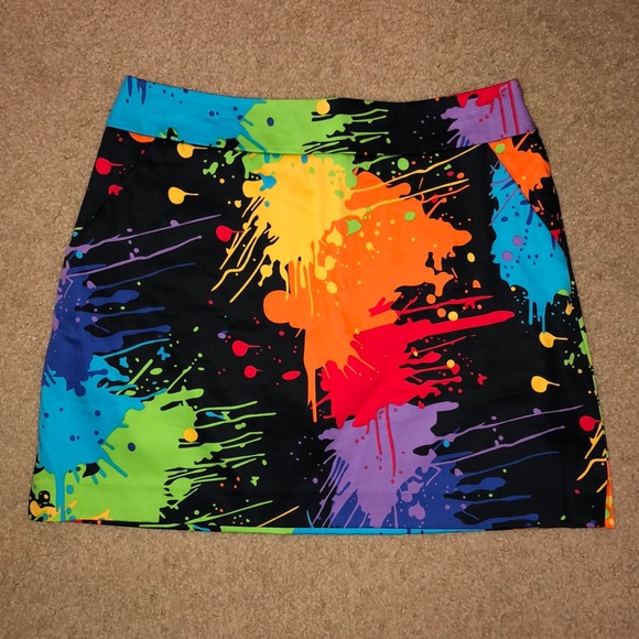 Loudmouth Pants - LoudMouth Paint Splatter Skort